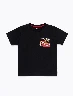 Camiseta Lightning Negro Infantil Niño – Estilo dinámico para todos los días