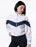 Chompa Sport Blanco Mujer – Abrigo ligero para un look activo