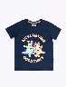 Camiseta Estampada Azul Niño – Diseño divertido para looks llenos de estilo