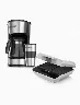 Combo Cafetera 4 en 1 Negra + Sanduchera 2 Panes Blanco | Black+Decker – Desayunos prácticos para cada mañana