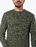 Sweater Trenzado Verde Hombre – Textura distintiva con estilo atemporal