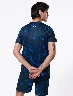 Camiseta Estampada Azul Hombre – Diseño casual para destacar fácilmente