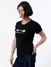 Camiseta It's Nine Negra Mujer – Estilo urbano básico elegante