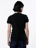 Camiseta It's Nine Negra Mujer – Estilo urbano básico elegante