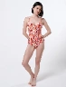 Traje de Baño Enterizo Beige Mujer – Elegancia fresca para playa
