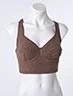 Brasier Ancho Cocoa Mujer – Soporte cómodo con estilo