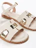 Sandalias Tiras Blanco Niña – Estilo fresco para pasos cómodos