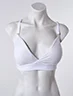 Brasier Llano Cruzado Blanco Mujer – Diseño cómodo con detalle cruzado