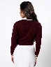 Sweater Corto Vino Mujer – Un toque moderno para tus looks