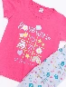 Pijama Camiseta Love Wins + Pantalón Print Crudo ROPA INTERIOR NIÑA