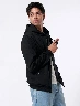 Chompa con Capucha Negro Hombre – Comodidad casual para uso diario
