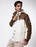 Chaqueta con Capucha Crudo Hombre – Abrigo cómodo para estilo casual diario