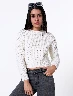 Sweater de Punto Crudo Mujer – Tejido clásico con estilo femenino