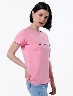 Camiseta Glamour Rosado Mujer – Look femenino moderno y delicado