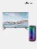 Combo Televisor 32" QLED Negro | Riviera + Parlante Recargable Negro – Diversión portátil con imagen vibrante