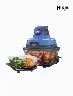 Freidora de Aire de Vidrio Crispi 5 en 1 Azul | Ninja – Cocina práctica con estilo moderno