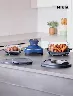 Freidora de Aire de Vidrio Crispi 5 en 1 Azul | Ninja – Cocina práctica con estilo moderno