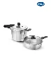 Combo Ollas de Presión de 6Lt y 2Lt Umco – Cocción rápida para cocina eficiente diaria