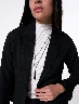 Blazer Mediano Negro Mujer – Elegancia moderna para looks sofisticados