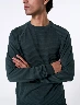 Sweater Textura Verde Hombre – Abrigo cómodo con estilo moderno