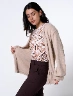 Cardigán Abierto Arena Mujer – Capa ligera para looks versátiles