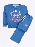 Conjunto Buzo + Pantalón Lazo Celeste Niña – Conjunto cómodo para todo momento