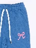 Conjunto Buzo + Pantalón Lazo Celeste Niña – Conjunto cómodo para todo momento