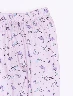 Pijama Buzo Estampado + Pantalón Lila Niña – Dulce elección para noches acogedoras