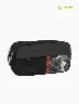 Cartuchera Triple One Piece Negro Niño – Tres compartimentos para organizar sus materiales