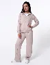 Conjunto Chompa Abierta + Calentador Arena Mujer – Comodidad versátil para días tranquilos