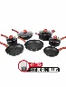 Set x11 Piezas de Acero Inoxidable | Volcanic Cook Ware – Equipamiento práctico para tu cocina