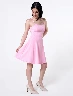 Vestido Llano Rosa Mujer – Feminidad sencilla para ocasiones especiales
