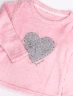 Pijama Buzo Corazones + Pantalón Azul Niña – Dulce descanso con un toque encantador