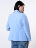Blazer Abierto Celeste Mujer – Elegancia ligera para cualquier ocasión