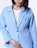Blazer Abierto Celeste Mujer – Elegancia ligera para cualquier ocasión