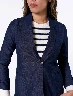 Blazer Largo Azul Mujer – Elegancia moderna para diferentes ocasiones