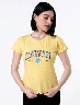 Camiseta Hawaii Amarillo Mujer – Estilo tropical lleno de frescura