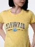 Camiseta Hawaii Amarillo Mujer – Estilo tropical lleno de frescura