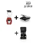 Combo Licuadora 1.25 Lt Roja + Cafetera 12 Tzs Negra + Sanduchera 2 Rebanadas Blanco Black+Decker – Todo para tu cocina diaria