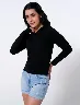 Buso Llano Negro Mujer – Básico esencial para combinar fácilmente