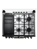 Cocina Sorrento Maxgrill Zafiro 6 Quemadores Negro Indurama – Gran capacidad para preparar más