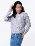 Sweater Llano Gris Mujer – Básico elegante para días frescos