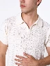 Camiseta Tejida Crudo Hombre – Estilo relajado para cualquier ocasión