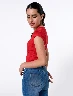 Camiseta Acanalada Unicolor Mujer – Un básico femenino fácil de combinar