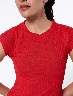 Camiseta Acanalada Unicolor Mujer – Un básico femenino fácil de combinar
