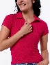 Camiseta Polo Fucsia Mujer – Toque vibrante para un look femenino