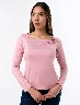 Blusa Llana Palo Rosa Mujer – Elegancia sutil para ocasiones especiales