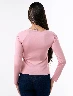 Blusa Llana Palo Rosa Mujer – Elegancia sutil para ocasiones especiales