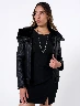 Chaqueta Llana Negro Mujer – Un básico elegante y versátil