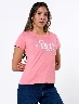 Camiseta Estampada Rosada Mujer – Un toque femenino y moderno
